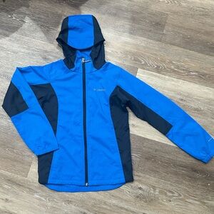 Columbia Kids Two-Tone Blue Windbreaker/Raincoat